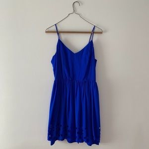 Greylin Anthropologie Blue Dress